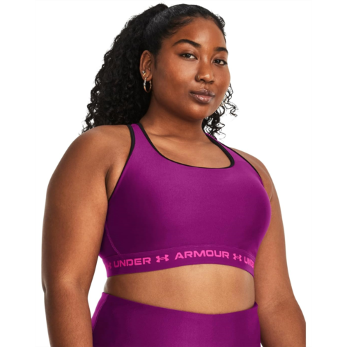 Womens Under Armour Cross-Back Mid Bra