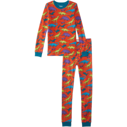 Hatley Kids Real Dinos Cotton Pajama Set (Toddler/Little Kids/Big Kids)