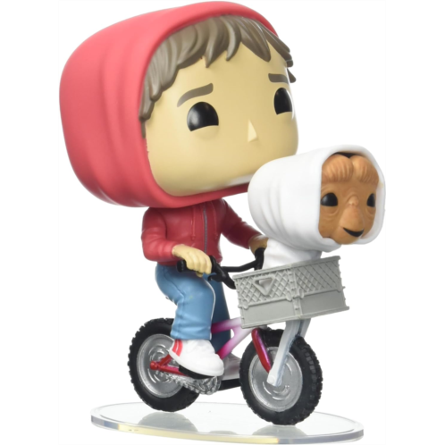 Funko Pop! Movies: E.T. The Extra-Terrestrial - Elliot with E.T. in Basket, Multicolor, 3.75 inches