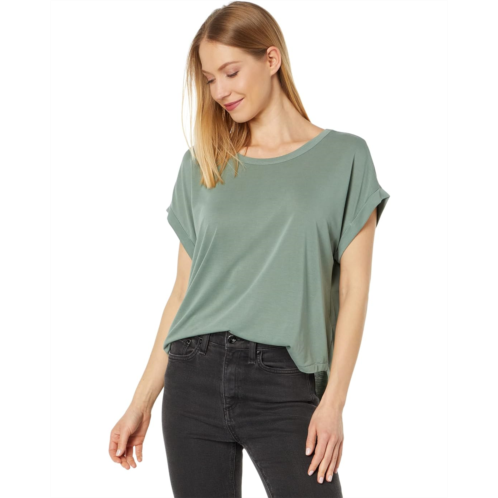 Womens Lucky Brand Sandwash Dolman Tee