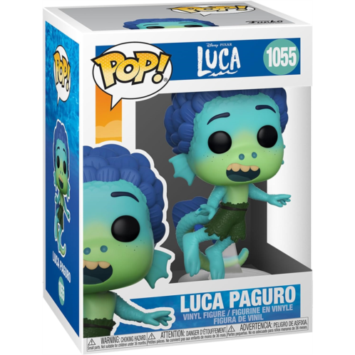 Funko POP Disney: Luca - Luca (Sea Monster) Vinyl Figure, Multicolor, 3.75 inches