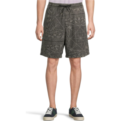 Mens Armani Exchange Cotton Linen Shorts