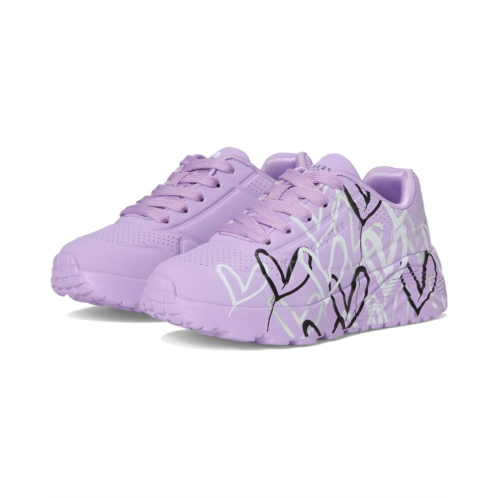 SKECHERS KIDS Uno Lite - Metallic Love 314067L (Little Kid/Big Kid)