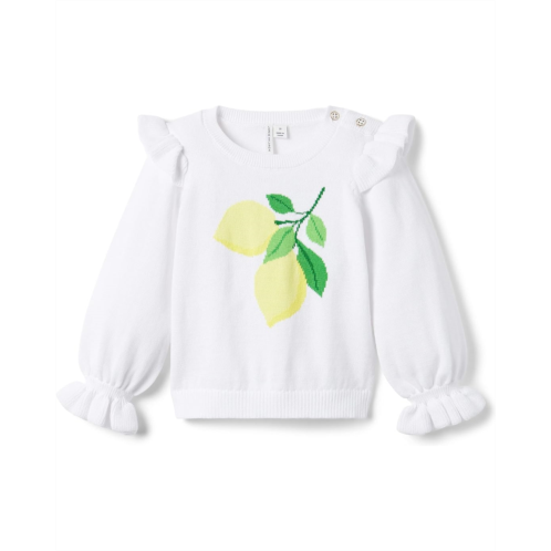 Janie and Jack Lemon Pullover Sweater (Toddler/Little Kids/Big Kids)