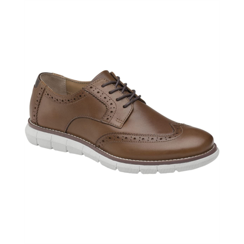 Johnston & Murphy Kids Holden Wing Tip (Little Kid/Big Kid)