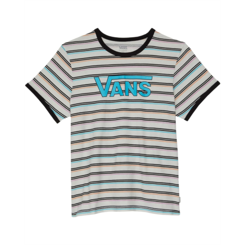 Vans Kids Tray Stripe Tee (Big Kids)
