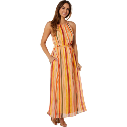 Maggy London Plus Size Halter Maxi Dress