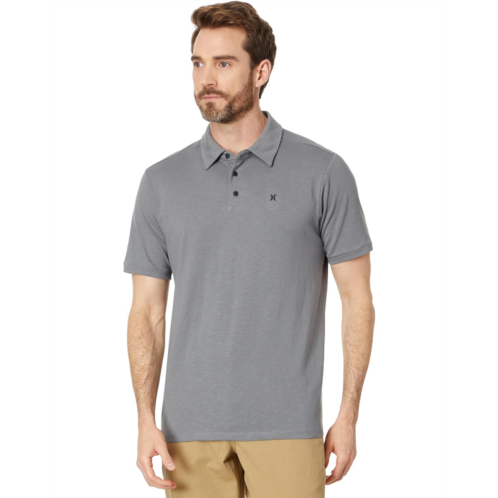 Mens Hurley H2O Dri Ace Slub Short Sleeve Polo