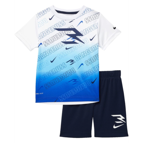 Nike 3BRAND Kids Dangeruss Tee Set (Toddler)