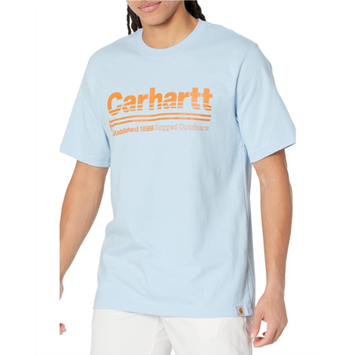 Mens Carhartt Relaxed Fit Heavyweight Short Sleeve Outdoors Graphic T-Shirt