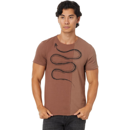 Mens John Varvatos Snake Bones Tee KG6731W24