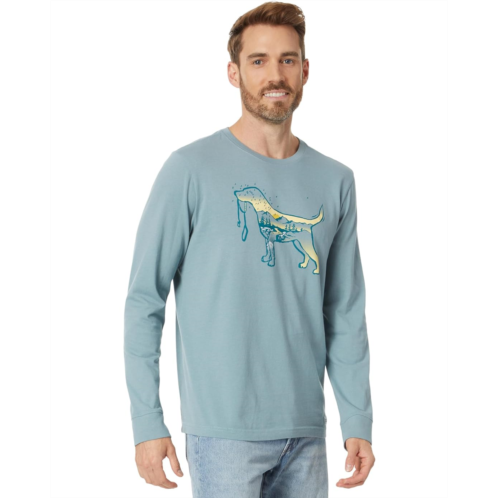 Life is Good Dogscape Long Sleeve Crusher Tee