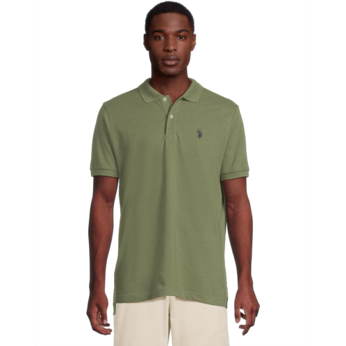 U.S. POLO ASSN. Solid Cotton Pique Polo with Small Pony