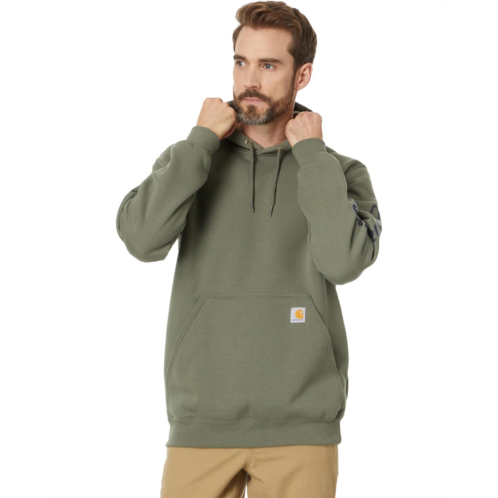 Mens Carhartt Loose Fit Midweight Logo Sleeve Graphic Sweatshirt