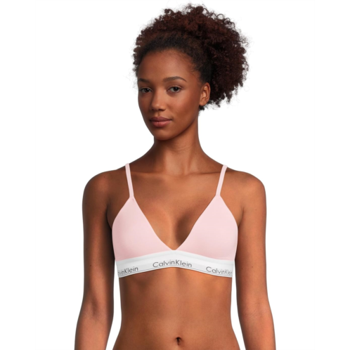 Womens Calvin Klein Underwear Modern Cotton Lightly Lined Triangle Bra