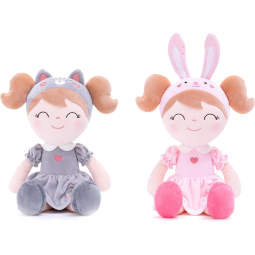 Gloveleya Baby Doll Bundle - Kitty Cat& Bunny
