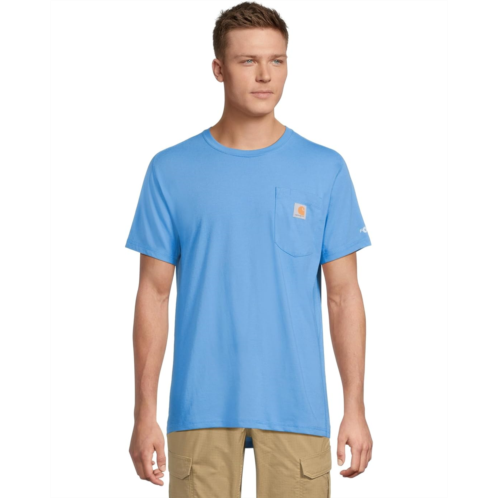 Mens Carhartt Force Relaxed Fit Midweight Short Sleeve Pocket T-Shirt