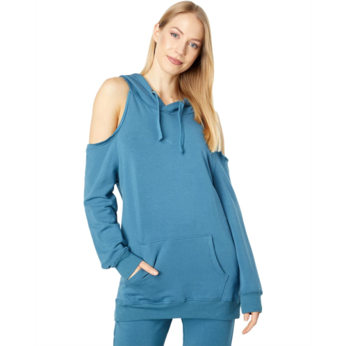 Kickee Pants Fleece Open Shoulder Pullover