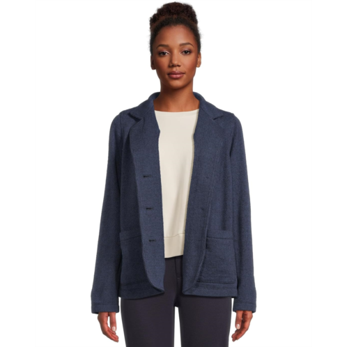 Womens Eileen Fisher Stand Collar Jacket