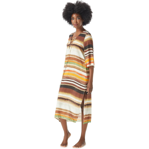 Vince Camuto Seychelles Midi Caftan Cover-Up