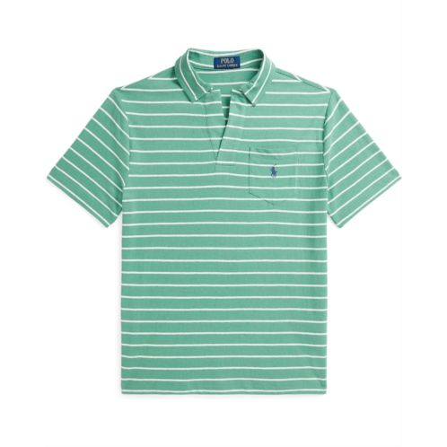Polo Ralph Lauren Kids Striped Cotton-Linen Polo Shirt (Big Kid)