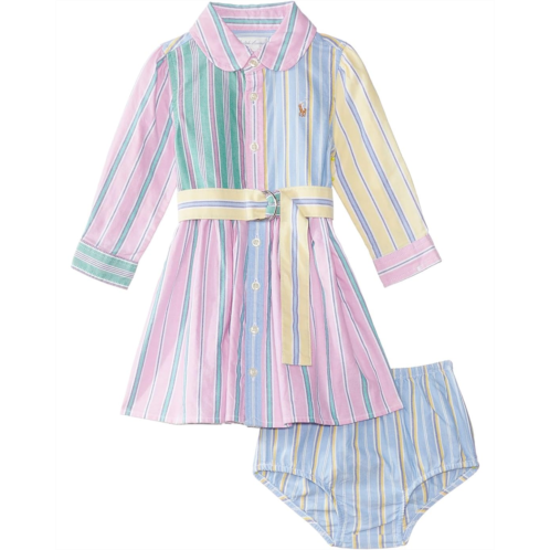 Polo Ralph Lauren Kids Belted Oxford Fun Shirtdress & Bloomer (Infant)