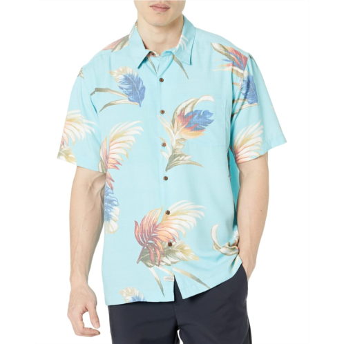 Mens Quiksilver Waterman Rainbow Floral Short Sleeve Woven
