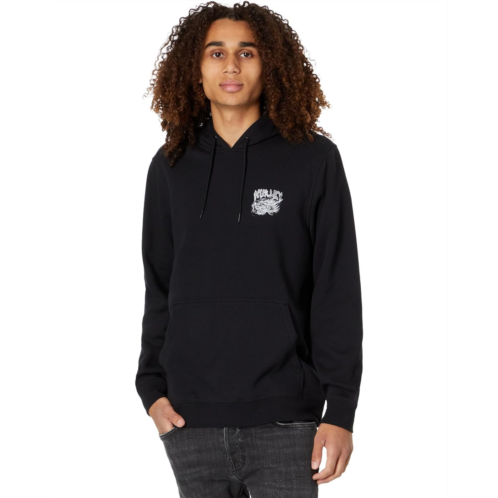 Mens Hurley Elliot Dragon Fleece Pullover Hoodie