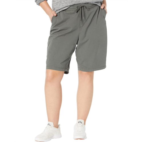 L.L.Bean Womens LLBean Plus Size Ripstop Pull-On Shorts