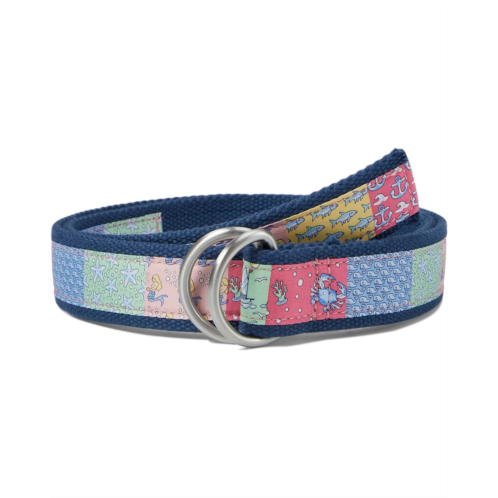 Vineyard Vines Patchwork D-Ring Belt