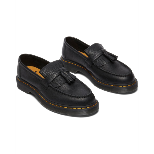 Dr. Martens Unisex Dr Martens Adrian Yellow Stitch Leather Loafers