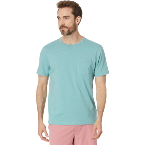 Mens Faherty Sunwashed Pocket Tee