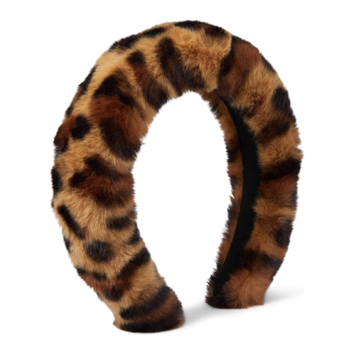 Kate Spade New York Leopard Faux Fur Headband