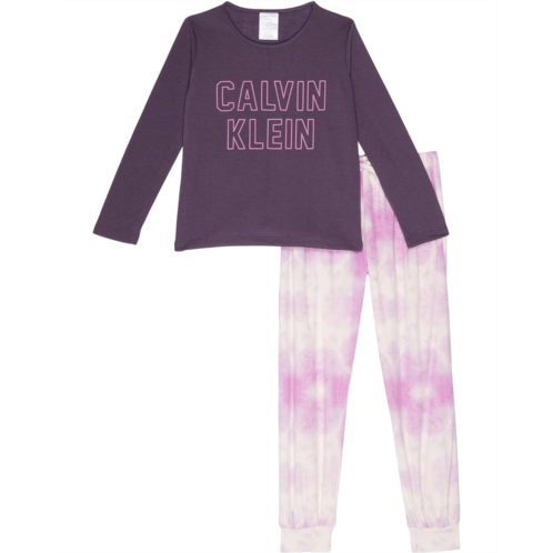 Calvin Klein Kids Two-Piece Velour Set (Little Kids/Big Kids)