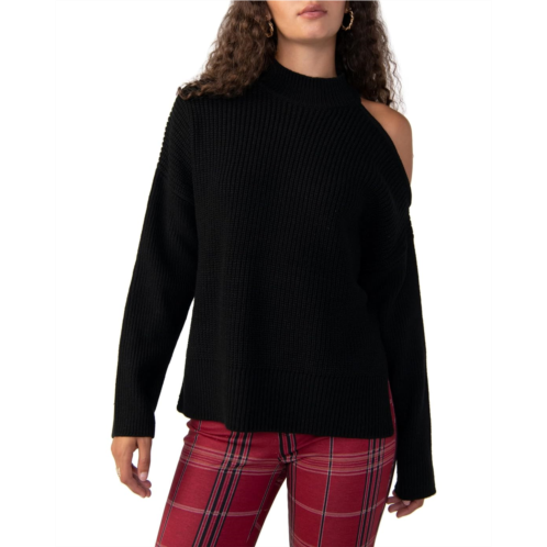 Womens Sanctuary Cut It Out Sweater