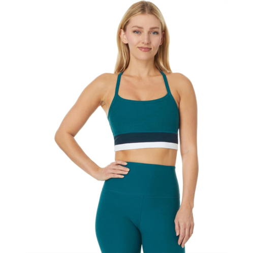 Womens Beyond Yoga Spacedye Horizon Color-Block High Cropped Tank