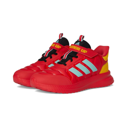 adidas Kids Marvel Iron Man X_PLR Path Elastic Lace Shoes (Little Kid)