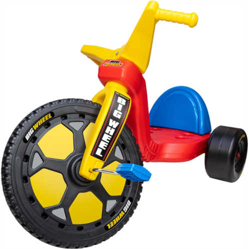 The Original Big Wheel Schylling Big Wheel Speedster - Original Classic Ride On Bike - Low-Riding Tricycle with Adjustable Seat - Kids 3-7 Years Old up to 70 lbs