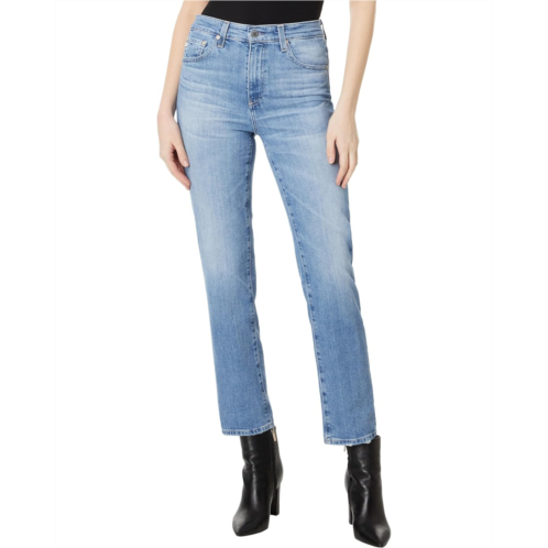 Womens AG Jeans Saige High Rise Straight in 19 Years Suburbia
