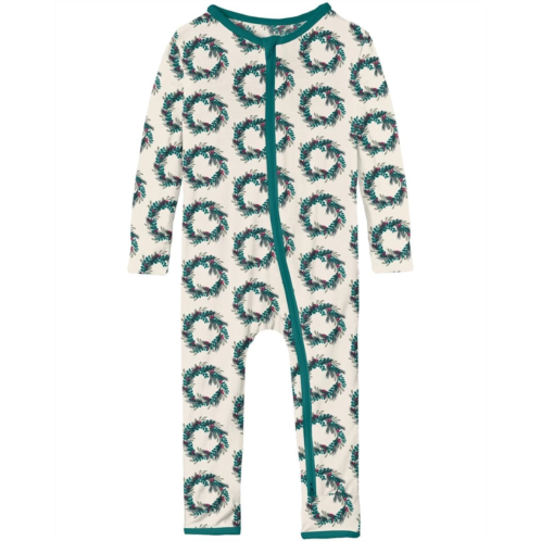 Kickee Pants Kids Print Coverall with Two-Way Zipper (Infant)