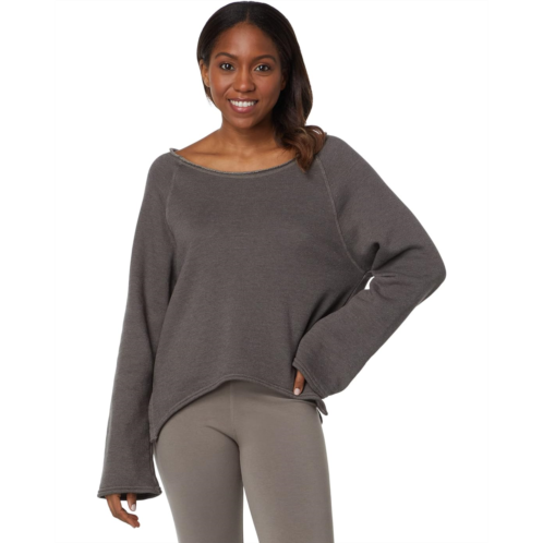 Womens Hard Tail Long Sleeve Raglan Sweatshirt