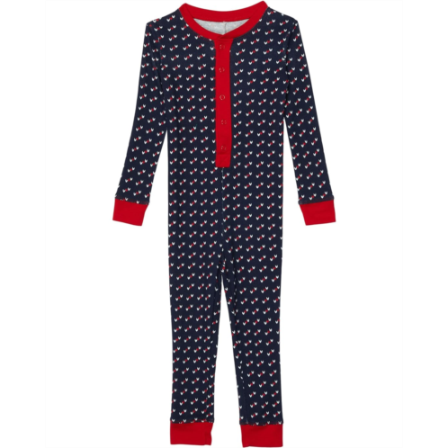 L.L.Bean LLBean Organic Cotton Fitted One-Piece (Little Kids)