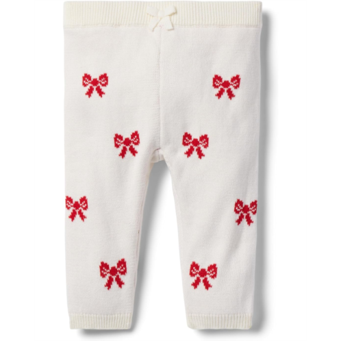 Janie and Jack Bow Icon Sweater Pants (Infant)