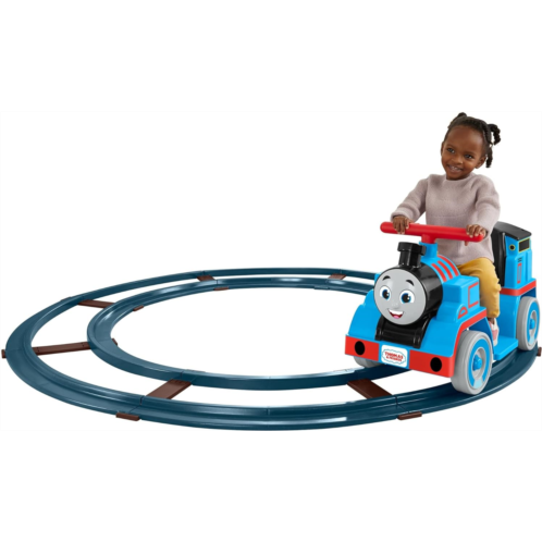 Power Wheels Thomas & Friends Ride-On Train, Thomas with Track, Battery-Powered Toddler Toy for Indoor Play Ages 1+ Years?