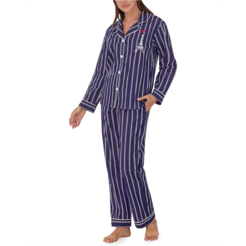 Womens Bedhead PJs Organic Cotton Long Sleeve Classic PJ Set