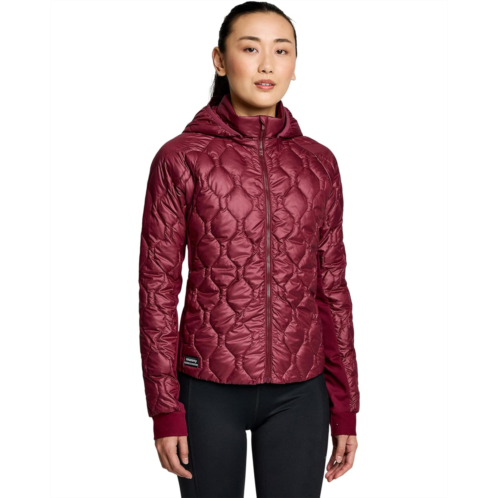 Womens Saucony Solstice Oysterpuff Jacket
