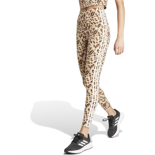 Adidas Essentials 3-Stripes Animal Printed Leggings