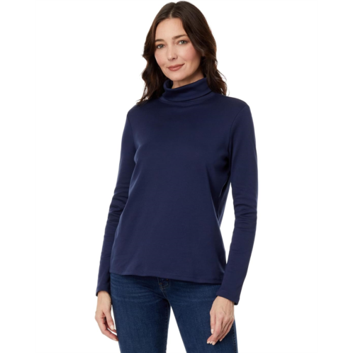 L.L.Bean Womens LLBean Pima Turtleneck