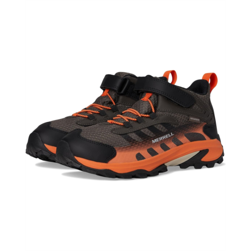 Merrell Kids Moab Speed 2 Mid Alternative Closure Waterproof (Little Kid/Big Kid)