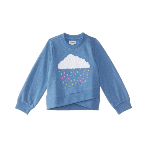 Hatley Kids Heart Cloud Crossover Pullover (Toddler/Little Kids/Big Kids)